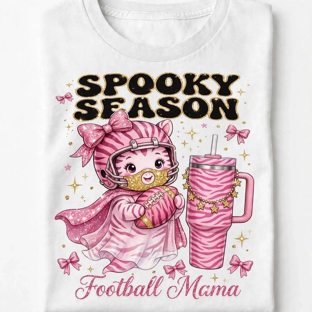 Football Mama Shirt Zebra Football Mama Game Day Out